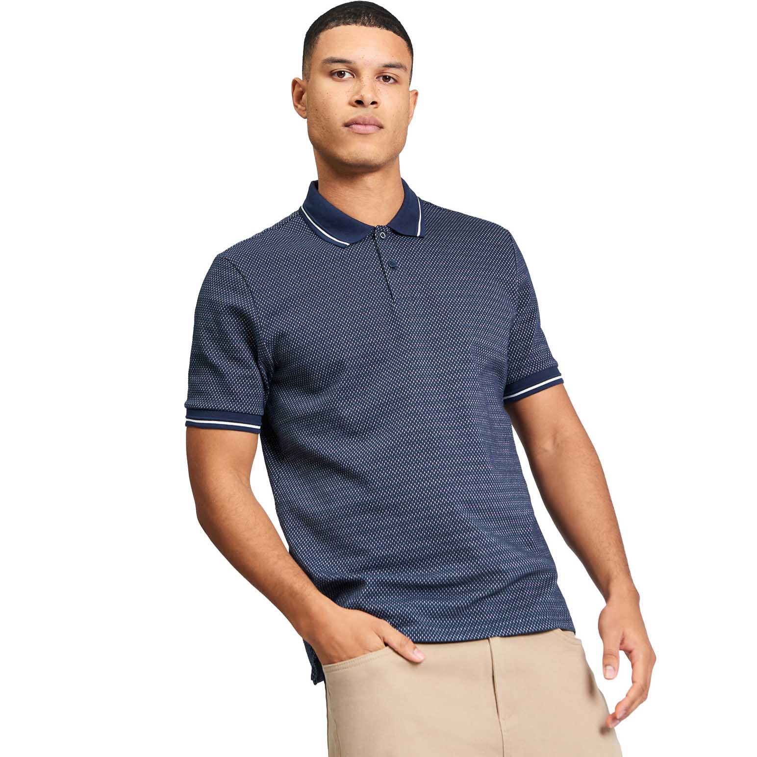 Ben Sherman Jaquard Polo